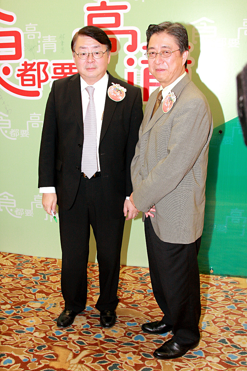 2008年11月10日,香港,港台《食得要高清》活动.+++_+++食得要高清,