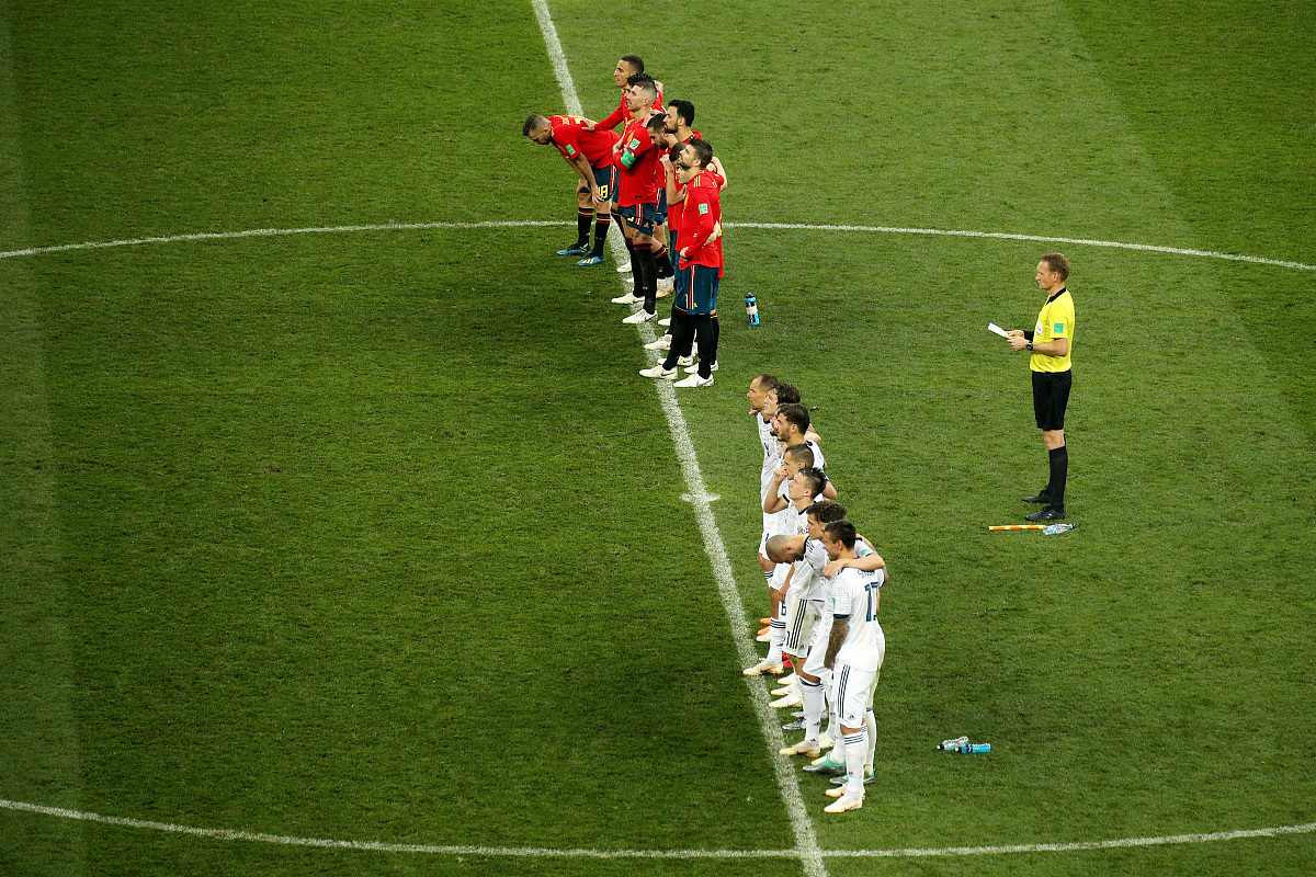 2018年7月1日,俄罗斯,2018俄罗斯世界杯1/8决赛,西班牙4-5(点球3-4)俄
