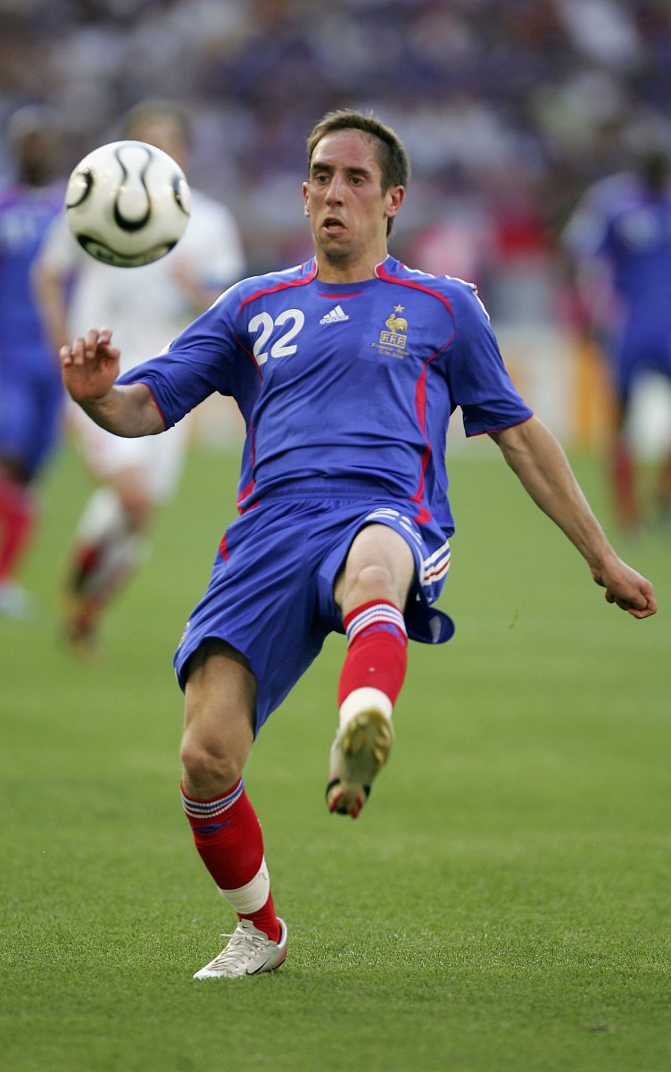 2006年6月13日,世界杯g组,法国0-0战平瑞士.里贝里    stuttgart, ger