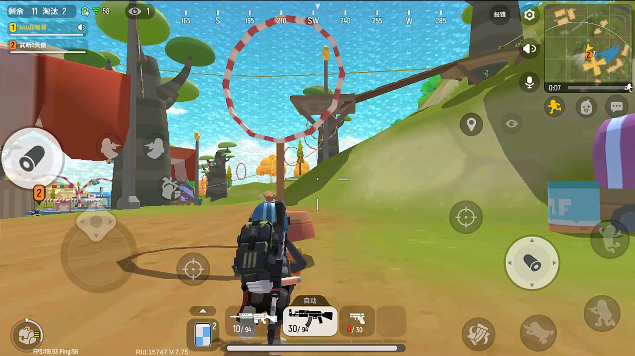 香肠派对手游:每次来马戏团都有莫名的喜悦感,又发现个好玩的!