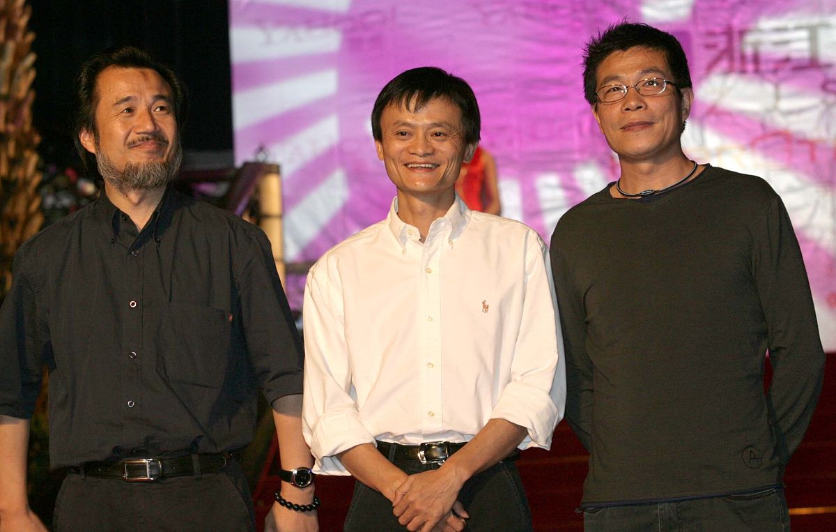 2006年9月28日晚,北京,2006雅虎搜索创意盛典三大导演广告片首映礼.马