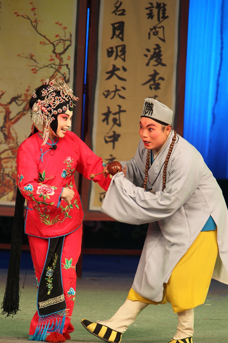 2014年07月27日,河南省许昌市,第六届戏剧大赛,大型古装戏《三更生死
