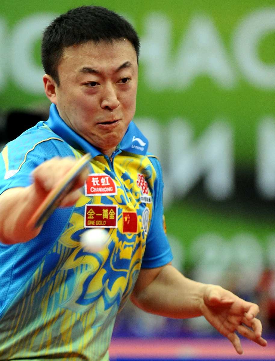 2010年5月26日,俄罗斯莫斯科,2010世乒赛男子团体小组赛末轮,中国3-0