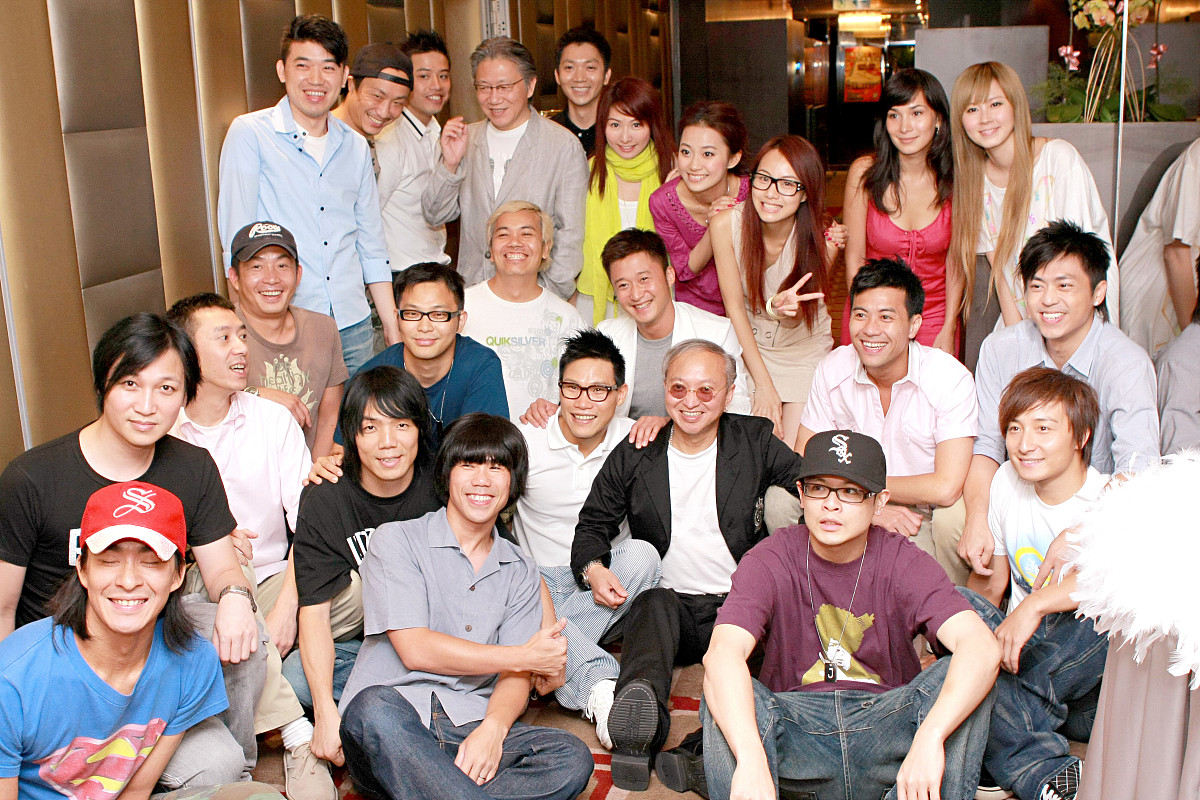 2008年7月29日,香港,金牌娱乐老总黄柏高庆生.+++_+++黄柏高