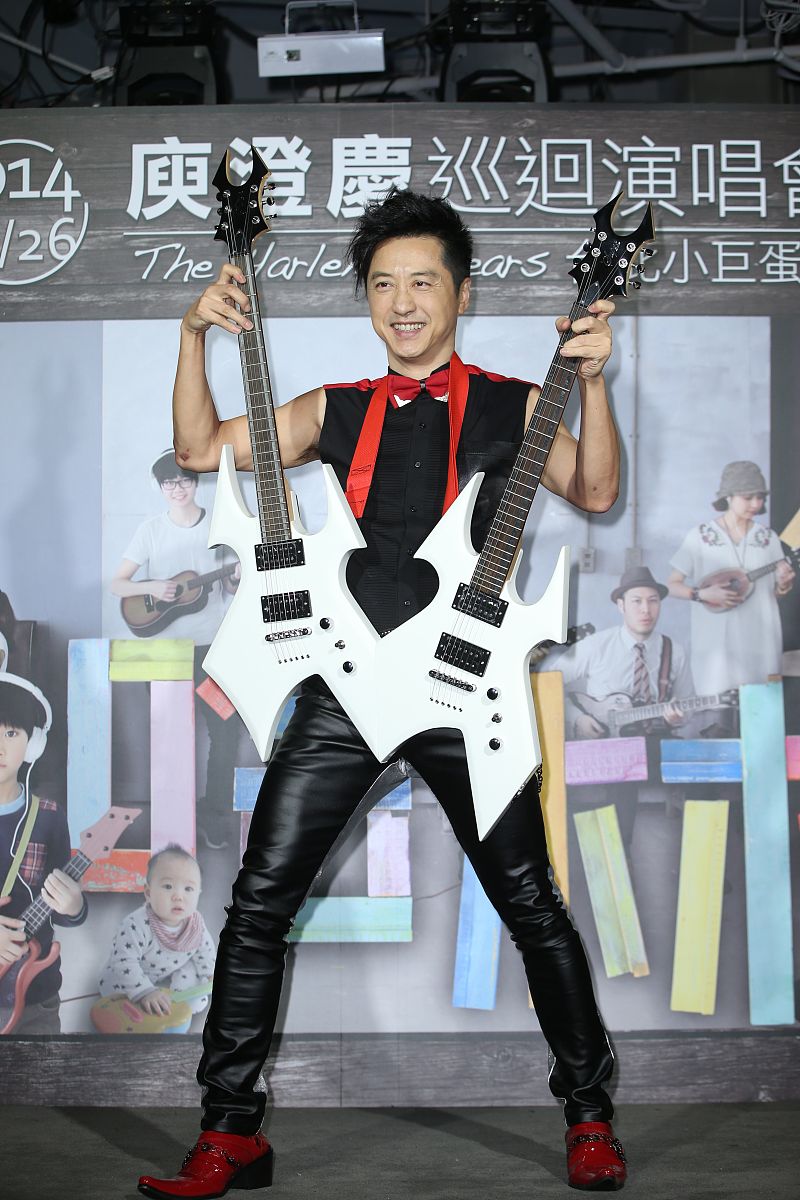 2014年4月23日,台北,哈林(庾澄庆)将在七月展开世界巡回演唱会《我的