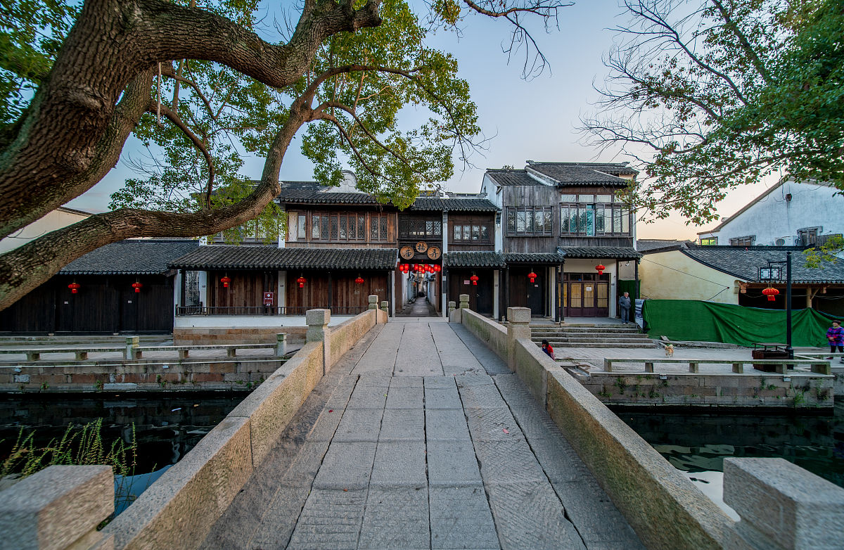 2019年11月21日,苏州黎里古镇风光,古镇为4a景区,没有过分的商业化氛