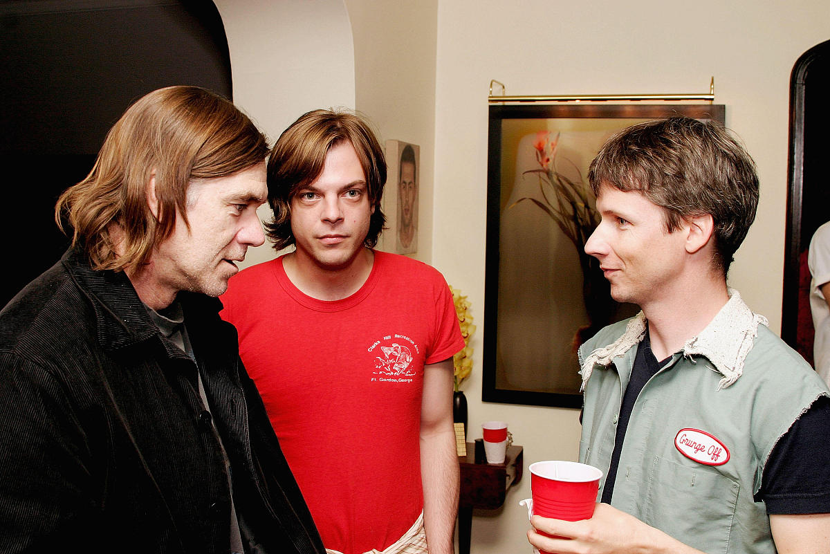 los angeles, ca - june 19:  (l-r) producer gus van sant, directo