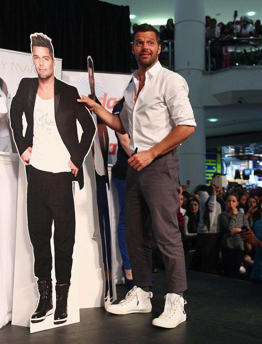 2013年5月10日讯,悉尼,当地时间5月9日,瑞奇·马丁(ricky martin)出席