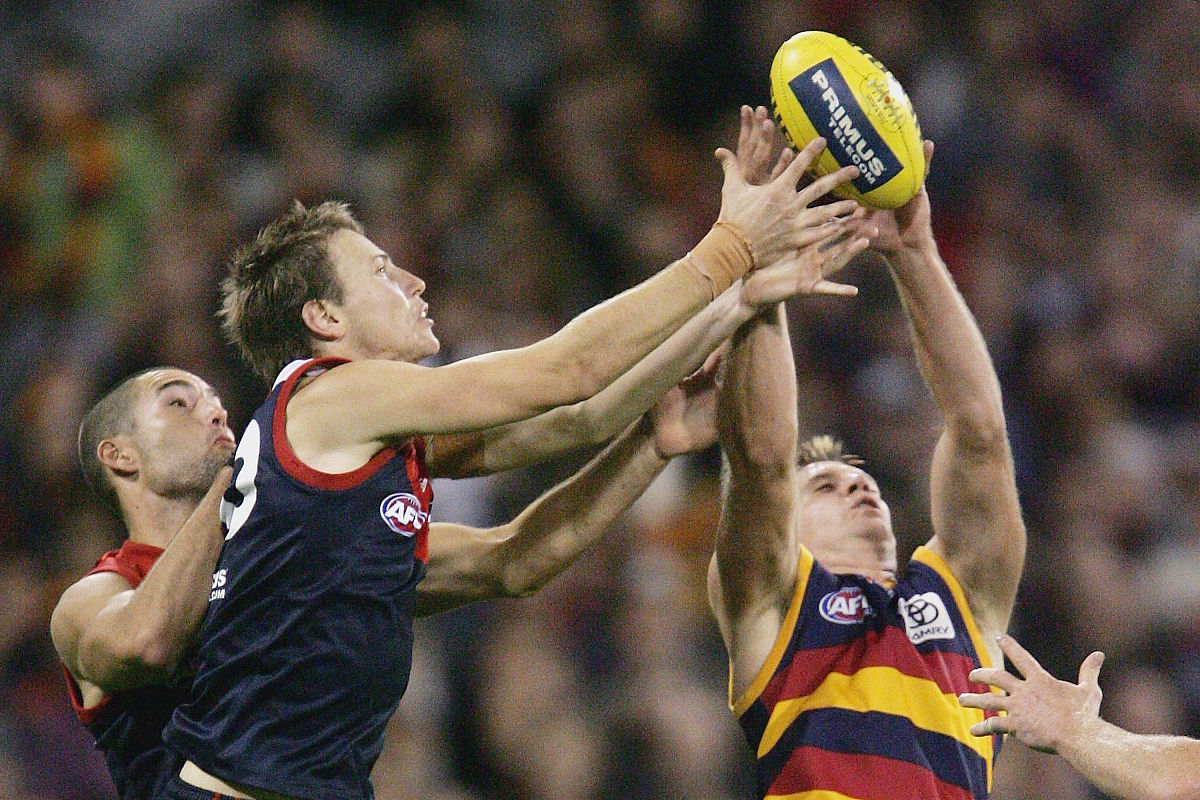 melbourne, australia - may 6: ryan ferguson #35 for the demons c