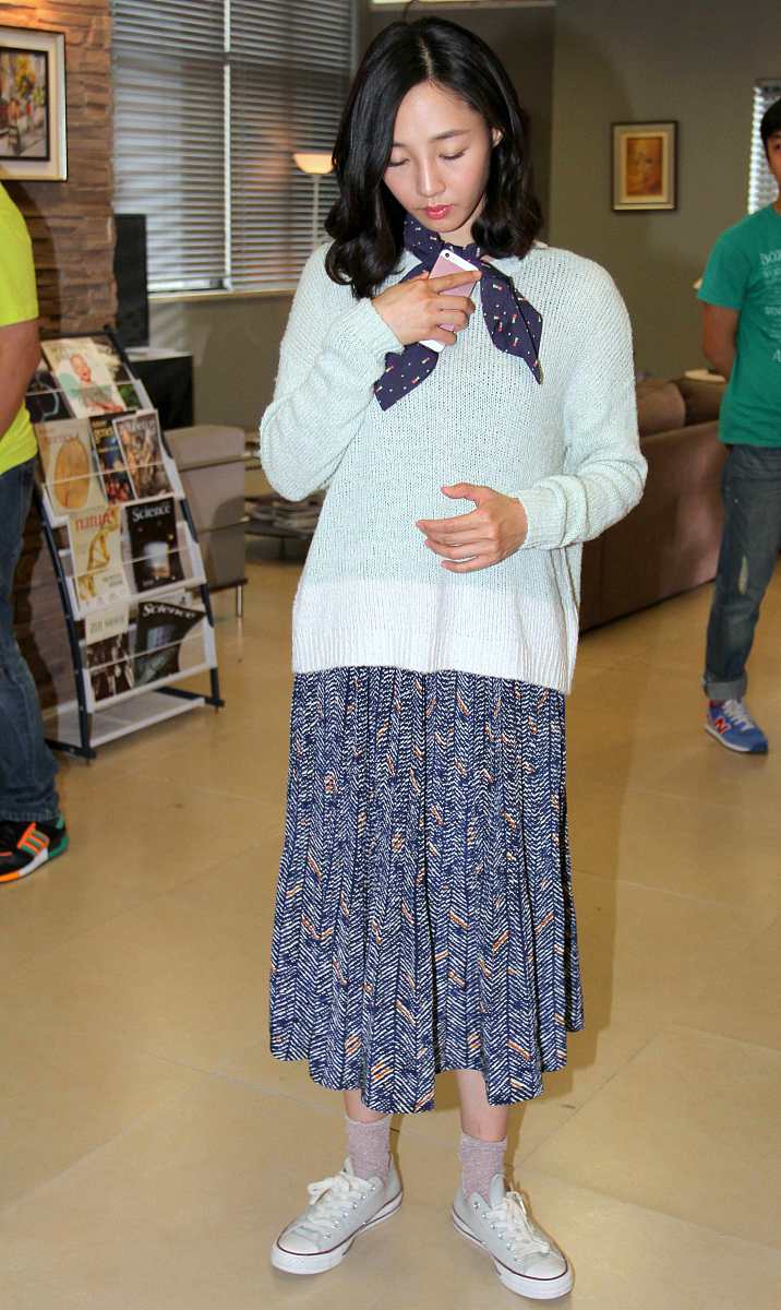 初恋连衣a字裙适合搭配什么样的外套