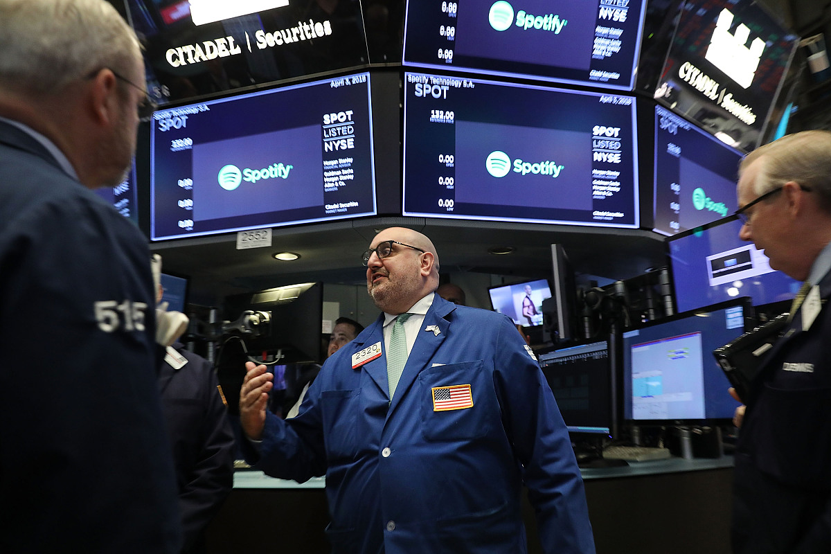 美国:spotify在纽交所上市
