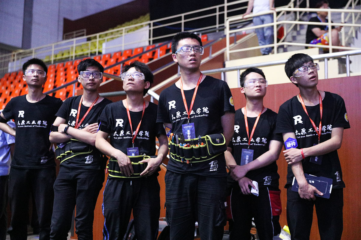 2019年5月26日,陕西西安,2019robomaster机甲大师赛中部分区赛8强:中
