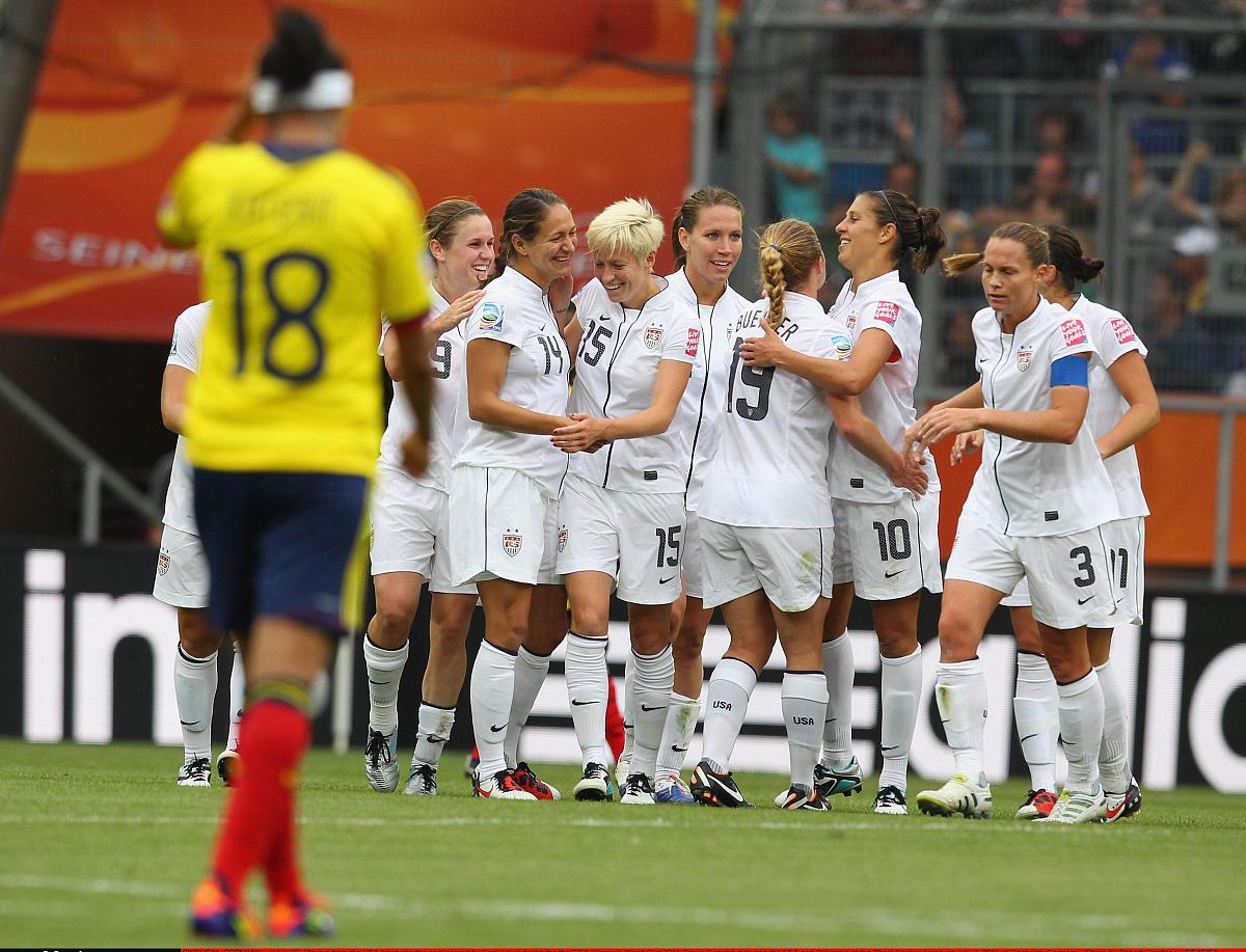 2011年7月2日,德国,2011女足<strong>世界</strong>杯c组,美国vs哥伦比亚.
