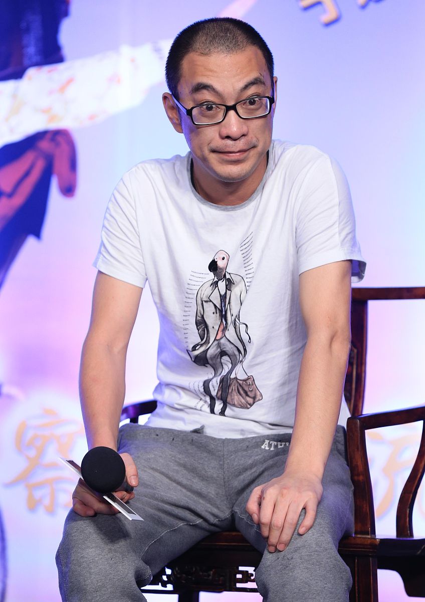 2013年09月17日,北京,《龙门镖局》举行"江湖观察团交流会". 宁财神