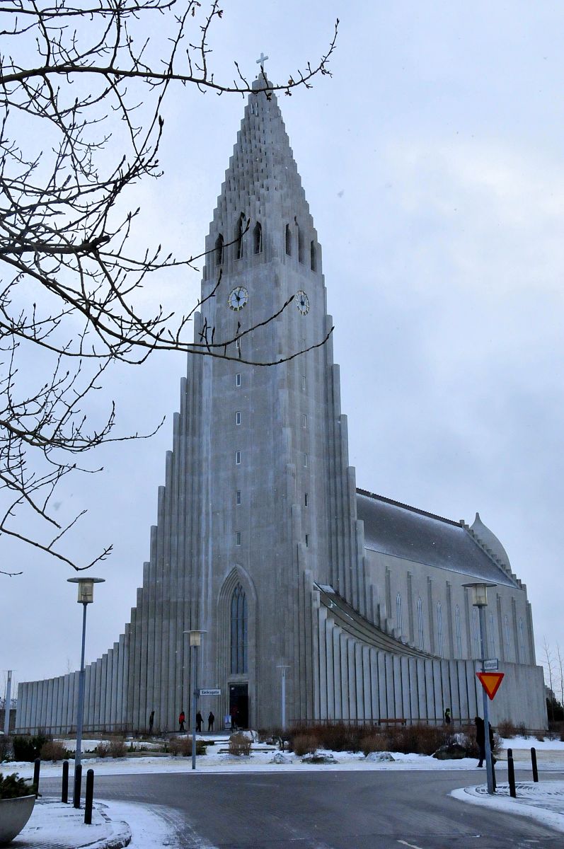 冰岛哈尔格林姆斯教堂地理位置