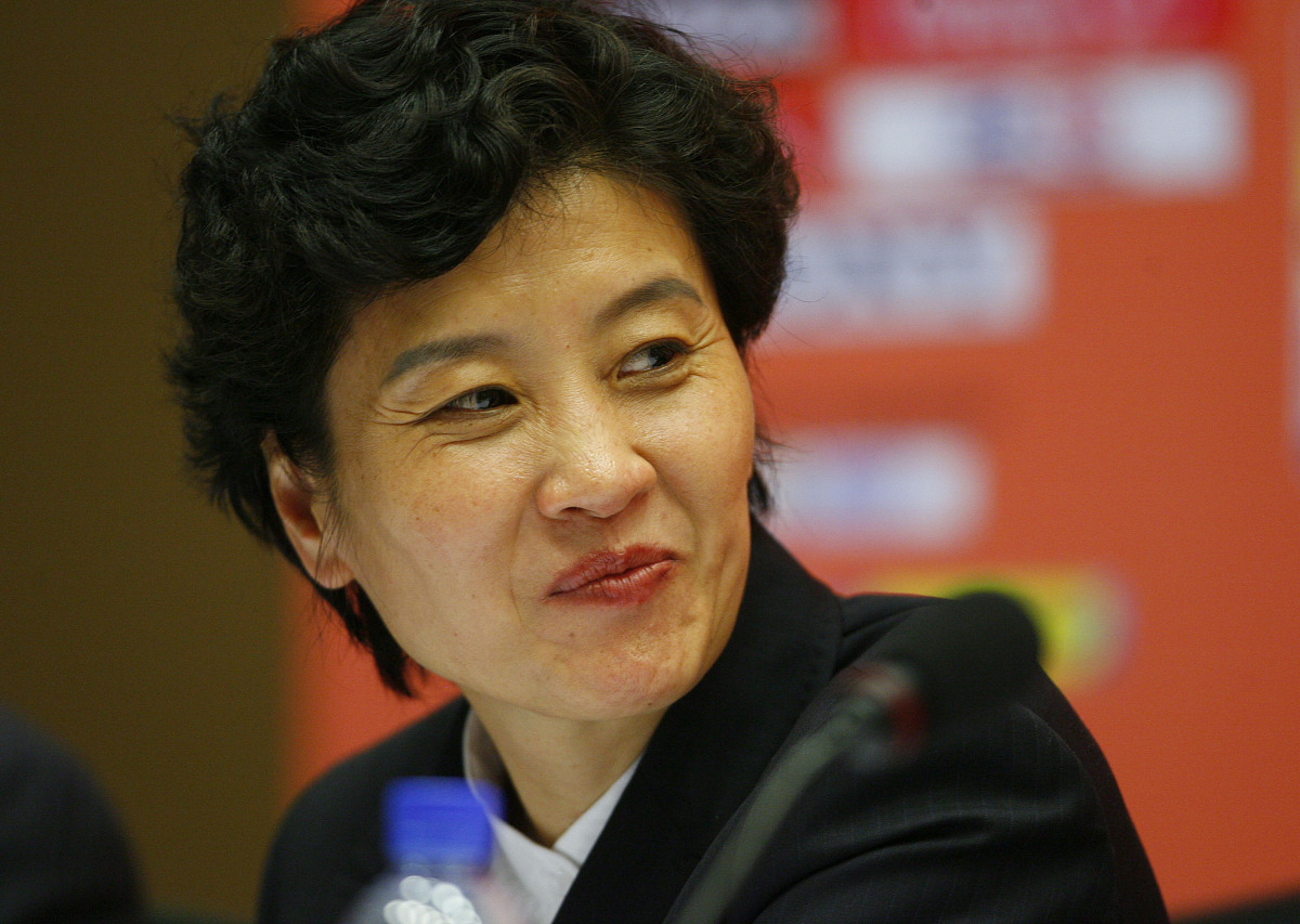 2007年4月22日,武汉,2007年女足世界杯官方网站落户腾讯qq.薛立+++_++