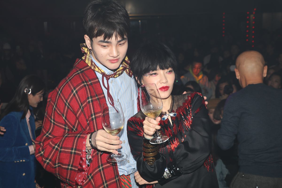 2019年11月29日,上海,gucci举办派对庆祝新品上市.范晓萱