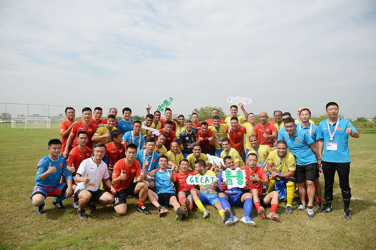 2019年8月9日,成都,成都前卫足球队和巴西联邦区消防队.第十八届世警