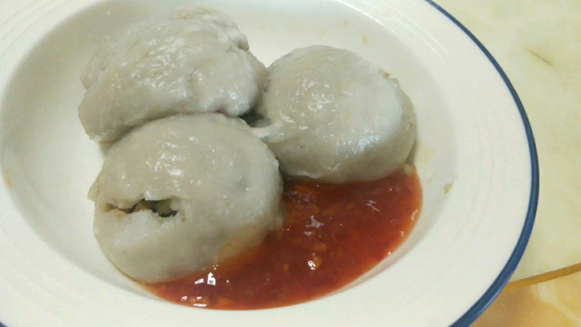教你制作福建著名小吃芋子肉丸,芋皮包裹着肉馅鲜香软糯超好吃