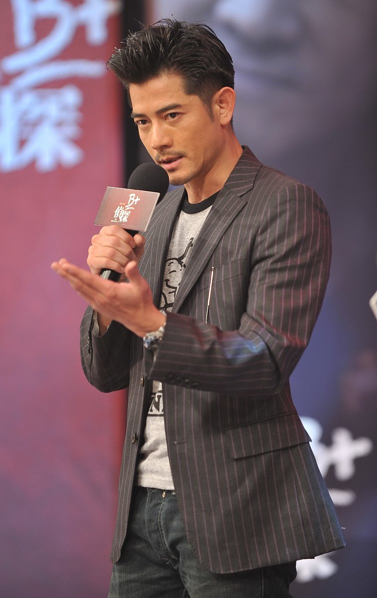 2011年3月28日,北京,电影《b+侦探》发布会举行.***_***郭富城 +++_++