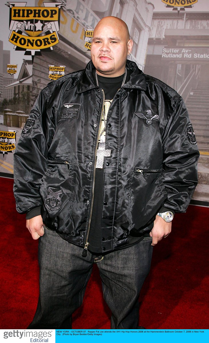 new york - october 07:  rapper fat joe attends the vh1 hip hop h