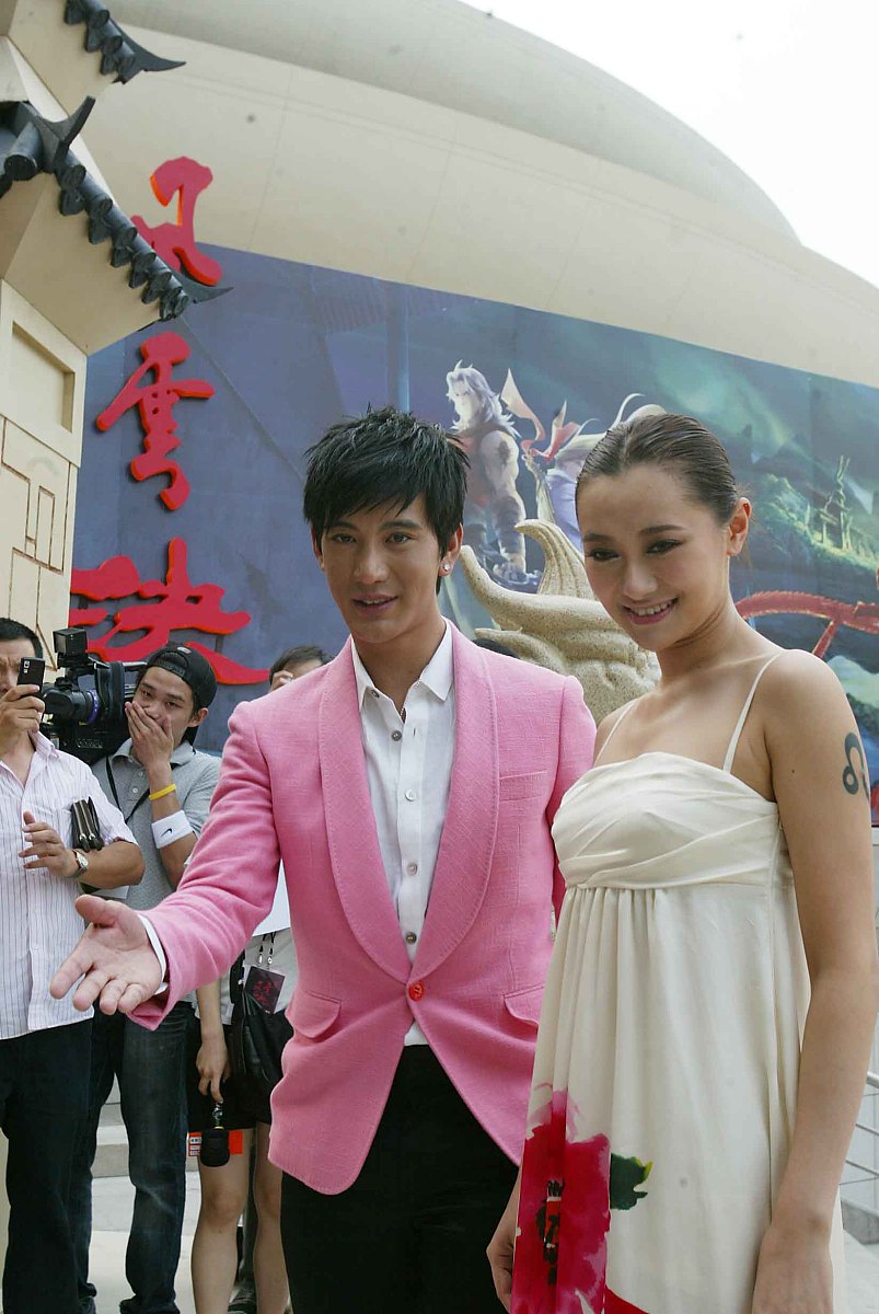2008年7月16日,上海,动画电影《风云决》上海举办全球首映典礼.蒲巴甲