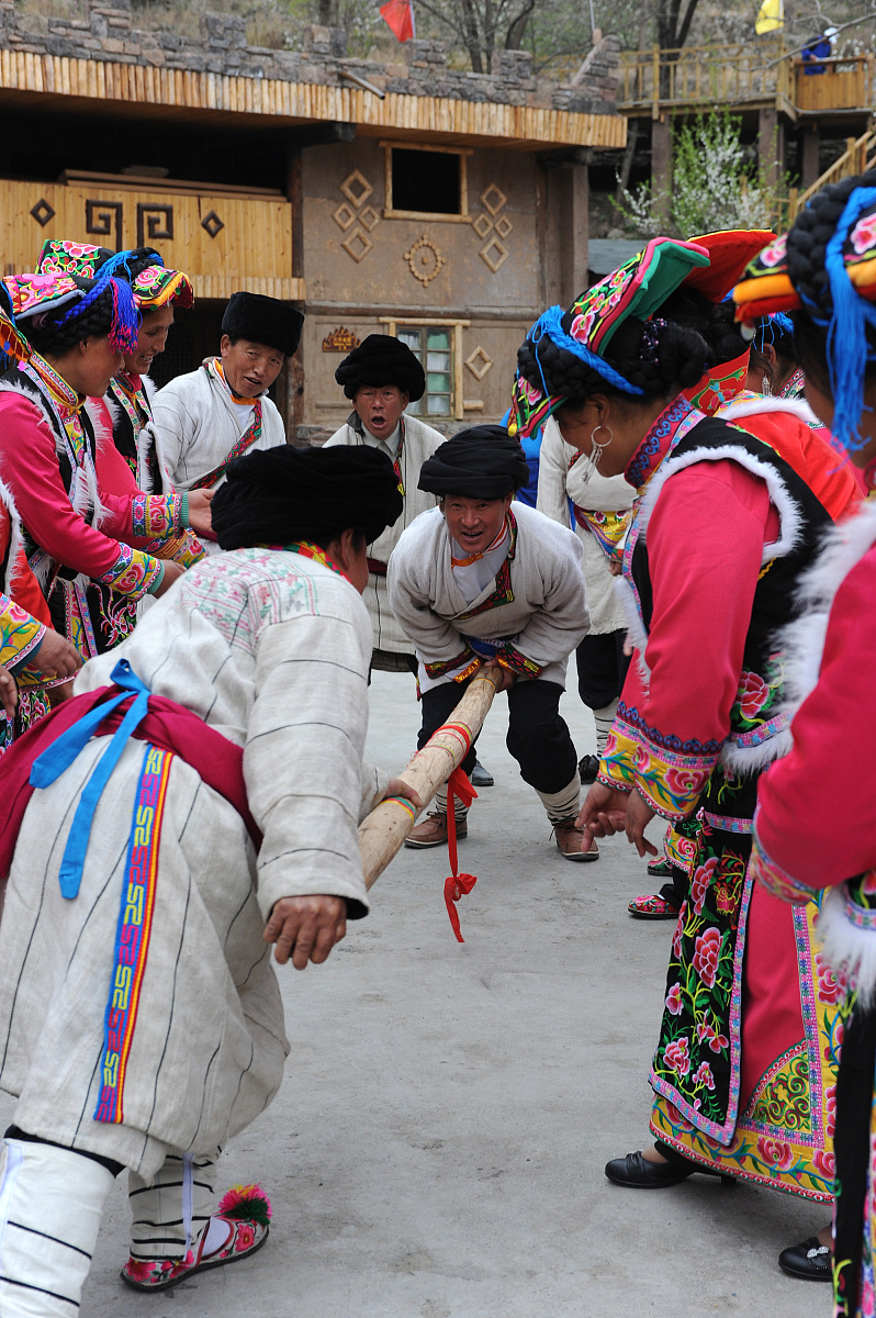 ***_***2011年4月19日,"2011年中国四川国际文化旅游节"在汶川县水磨