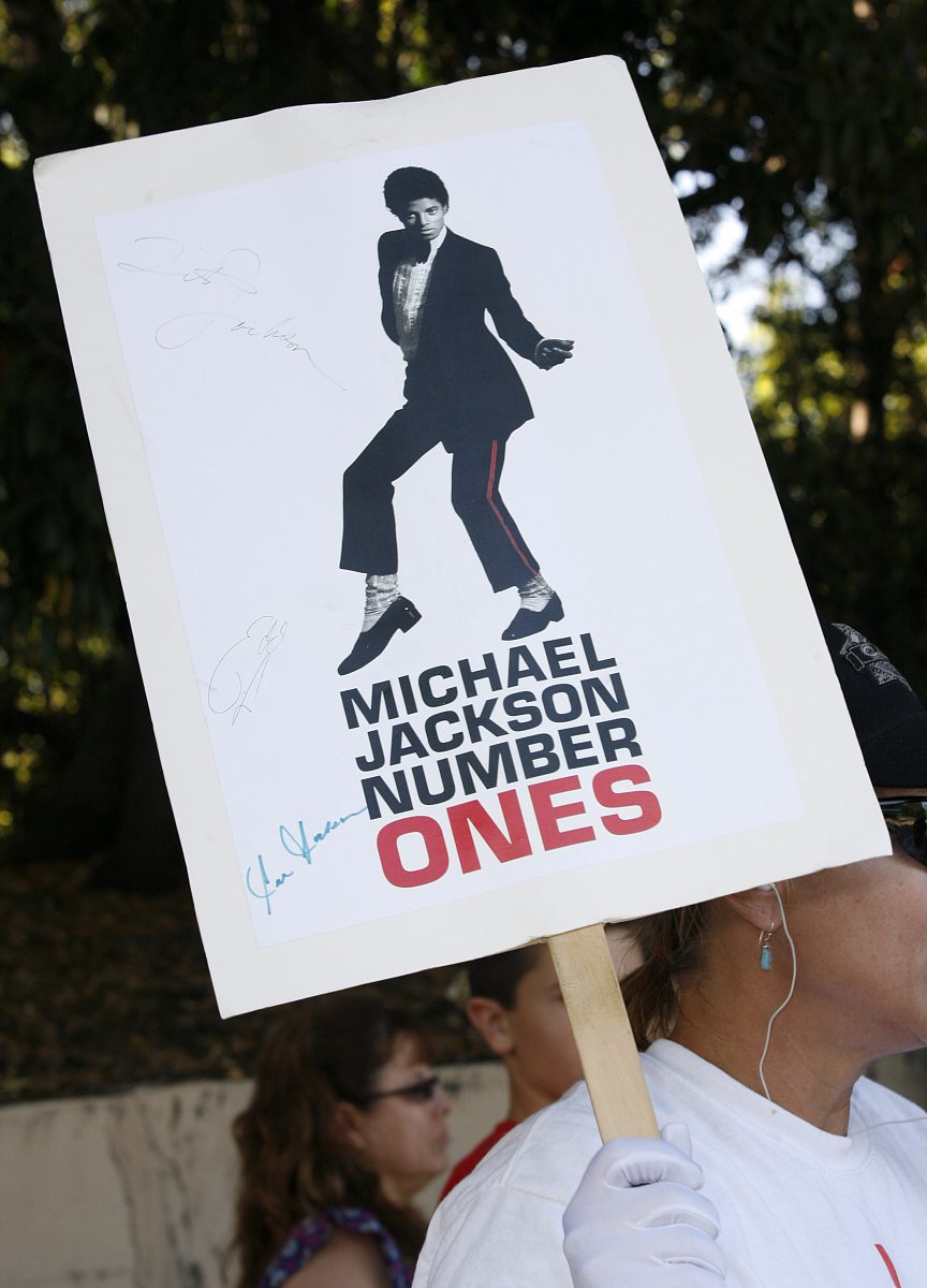 2009年6月26日讯,美国, 美国著名流行歌星迈克尔·杰克逊(michael jac