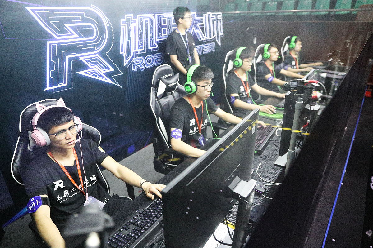2019年5月26日,陕西西安,2019robomaster机甲大师赛中部分区赛8强:中