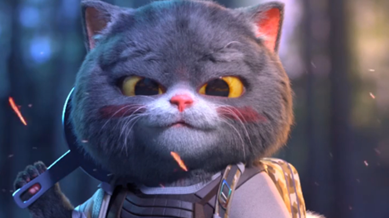 斑布猫的吃鸡战场,所向披靡,很棒的动画效果,心动的感觉