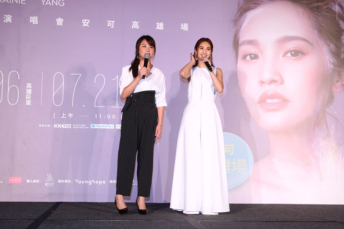 2018年7月18日,台北,杨丞琳"青春住了谁"世界巡回演唱会高雄安可场记
