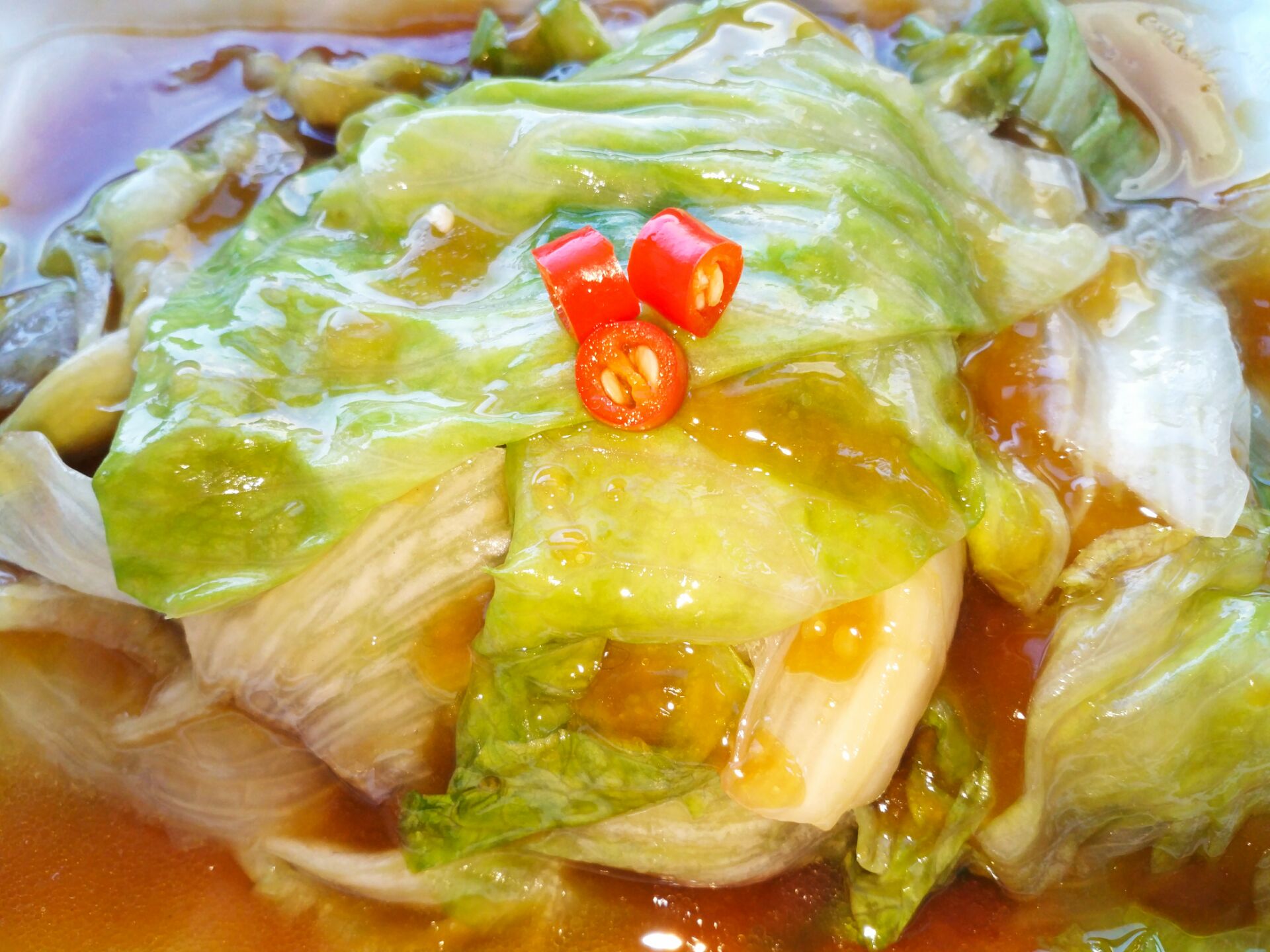 蚝油生菜,年夜饭都可以上桌的美味!