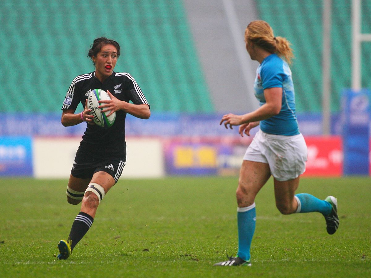 2013年3月31日,广州,2013世界女子七人制橄榄球赛,新西兰vs英格兰.新