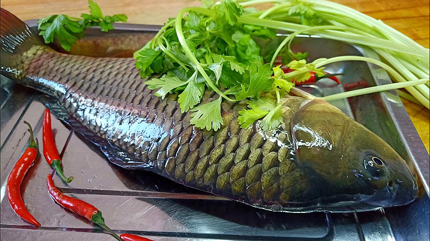 不生火,不用烤箱,大厨教你家常自制烤鱼,麻辣鲜香 3斤鱼不够吃