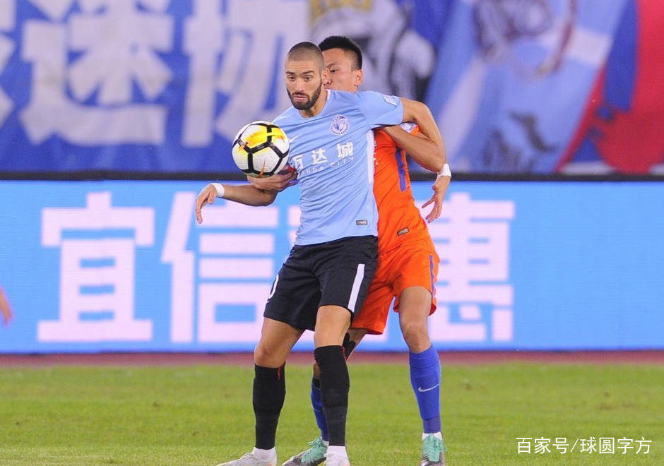 秦升两次成为大号 背景帝 山东鲁能的 金子 给点机会就发光