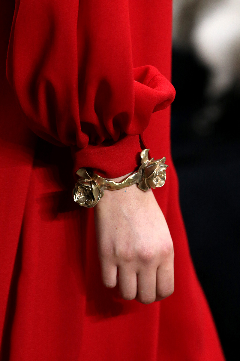 2018秋冬巴黎时装周: giambattista valli 细节