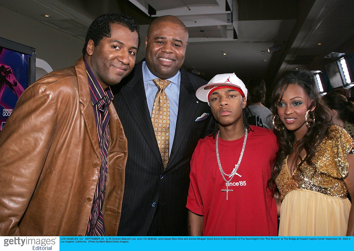 2005年9月20日,美国洛衫机,演员,说唱歌手bow wow(左)与制作人jermain