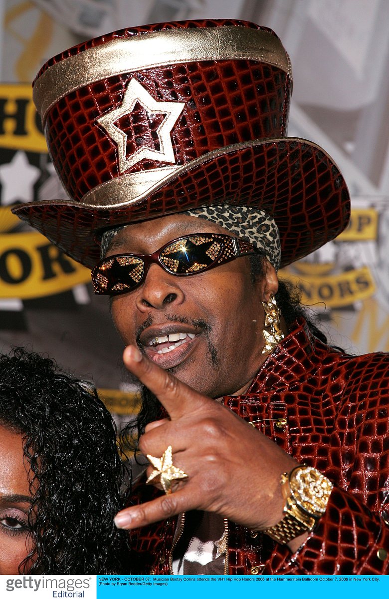 new york - october 07:  musician bootsy collins attends the vh1 