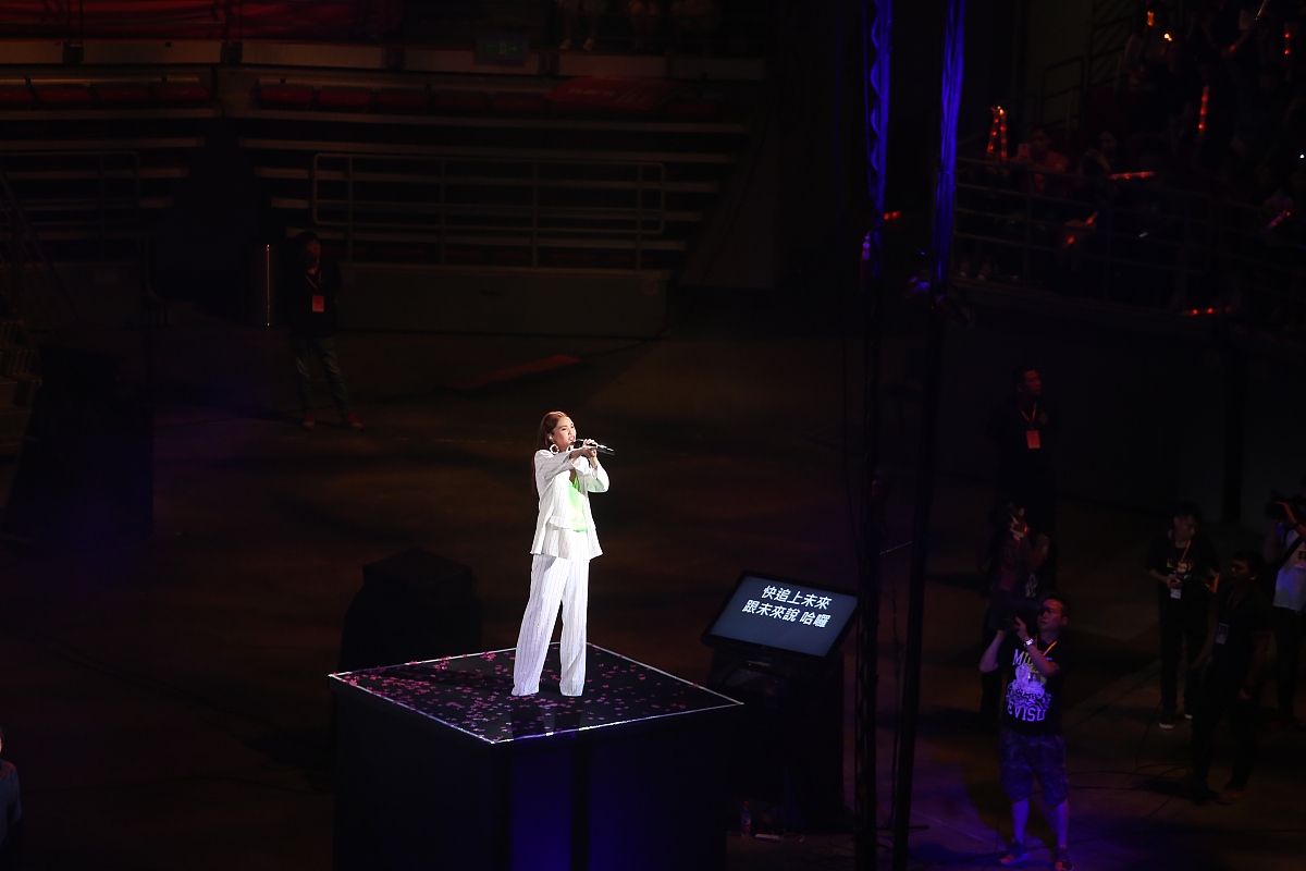 2018年5月20日,广州,杨丞琳"青春住了谁"世界巡回演唱会在广州宝能国