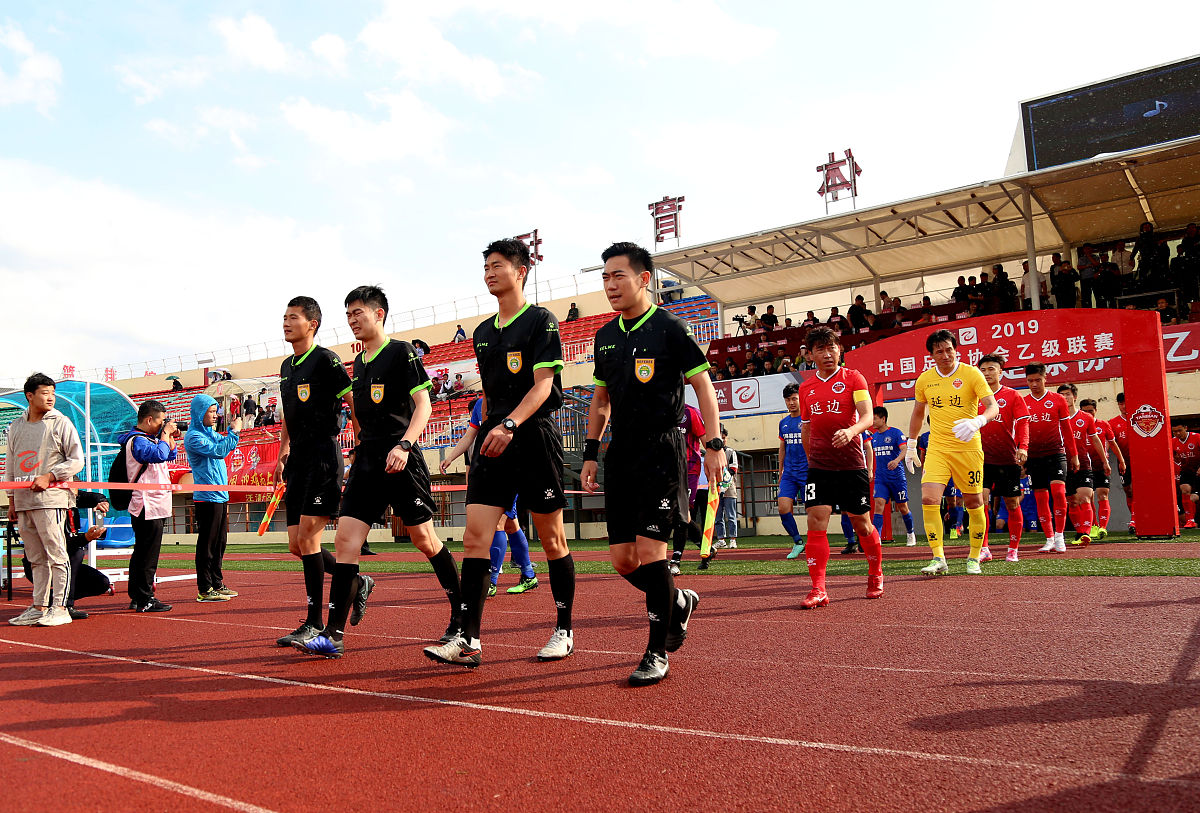 2019年6月19日,吉林延吉,2019中乙第16轮,延边北国vs吉林百嘉.