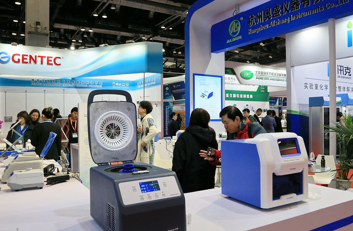 2019年3月28日,北京,第十七届中国国际科学仪器及实验室装备展览会在