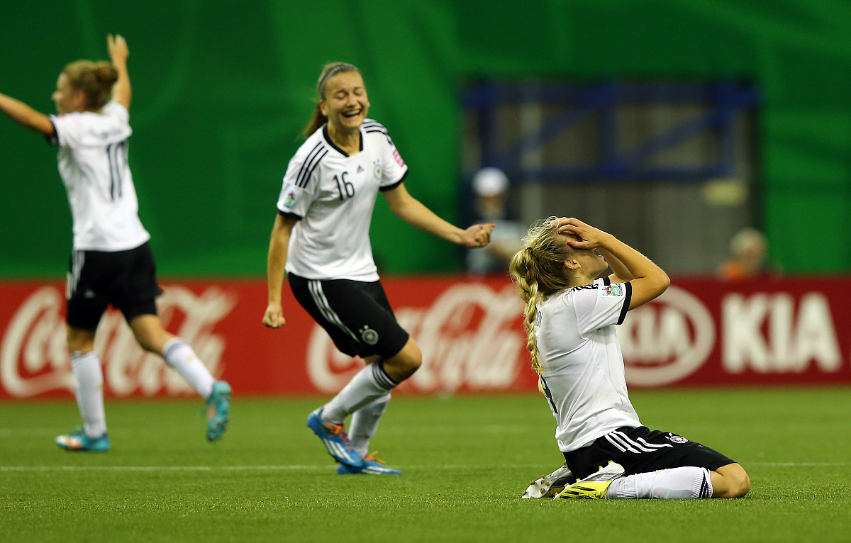 2014年8月24日,加拿大蒙特利尔,2014加拿大u20女足世界杯决赛,德国vs