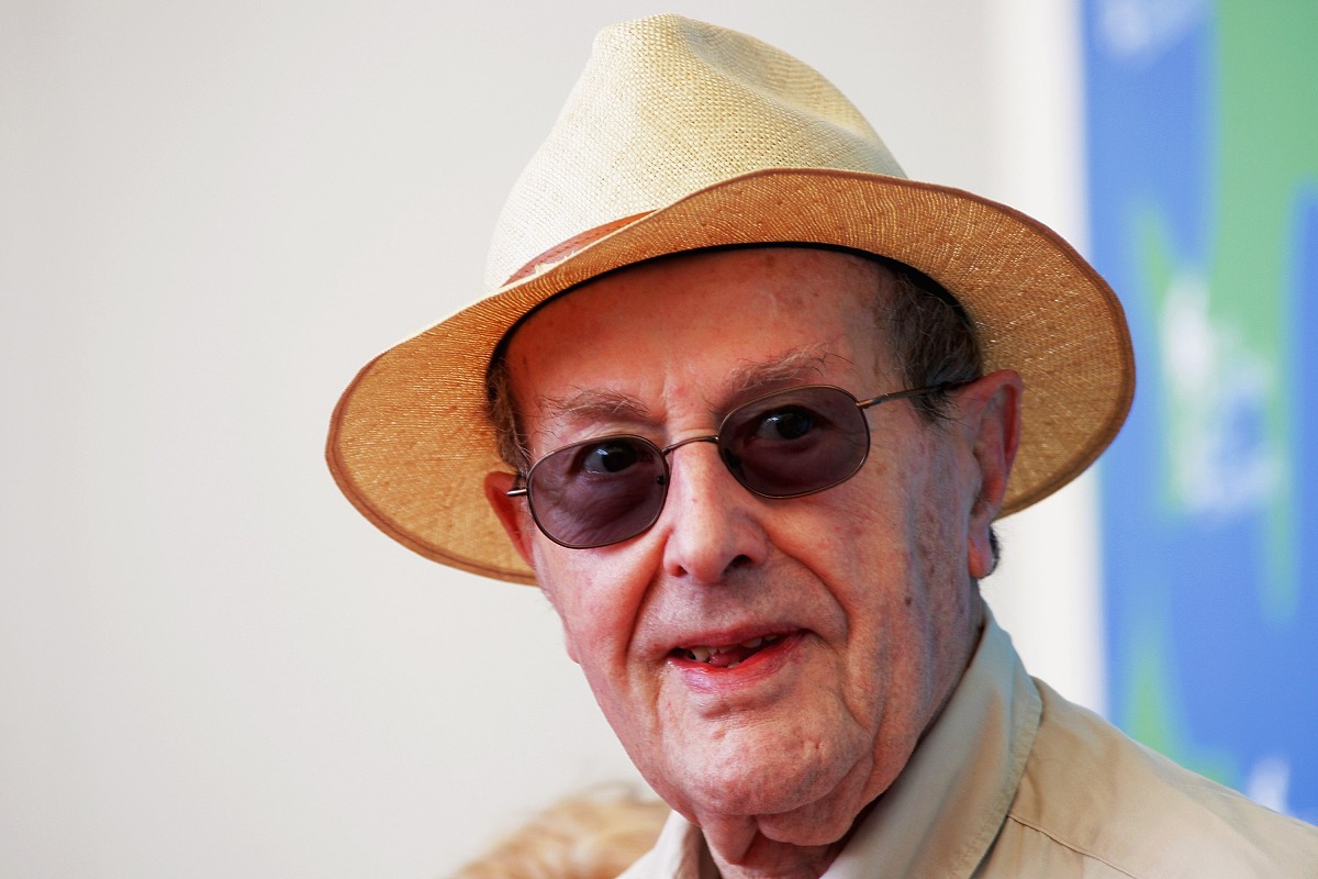 venice, italy - september 06:  director manoel de oliveira atten