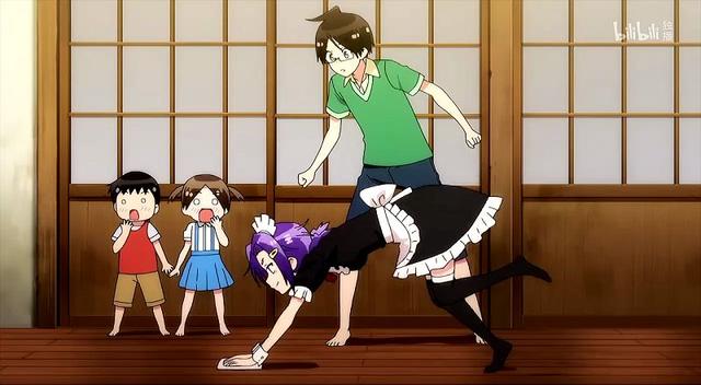 我们无法一起学习评价:家政服务不用干活,雇主倒贴请吃喝,动漫女主凭啥享受如此待遇?