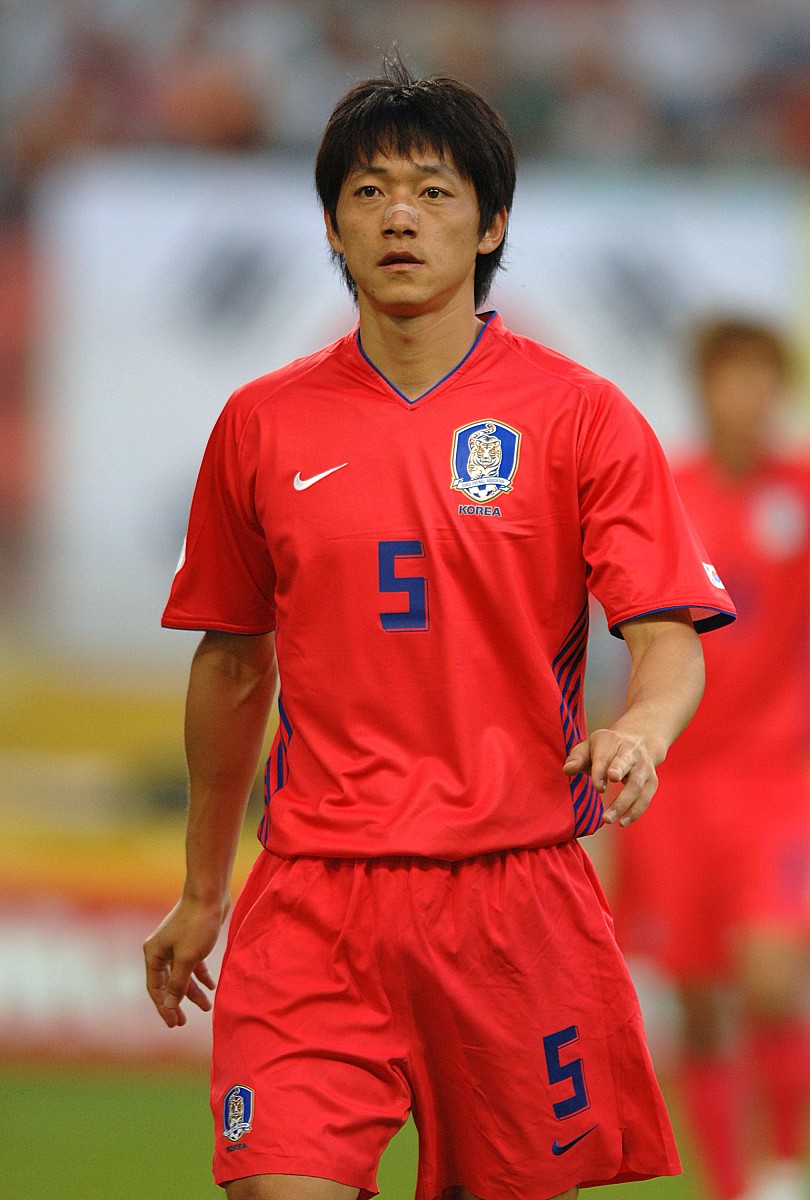 2006年6月18日,世界杯g组,韩国1-1逼平法国.金南一  nam-il kim, sout