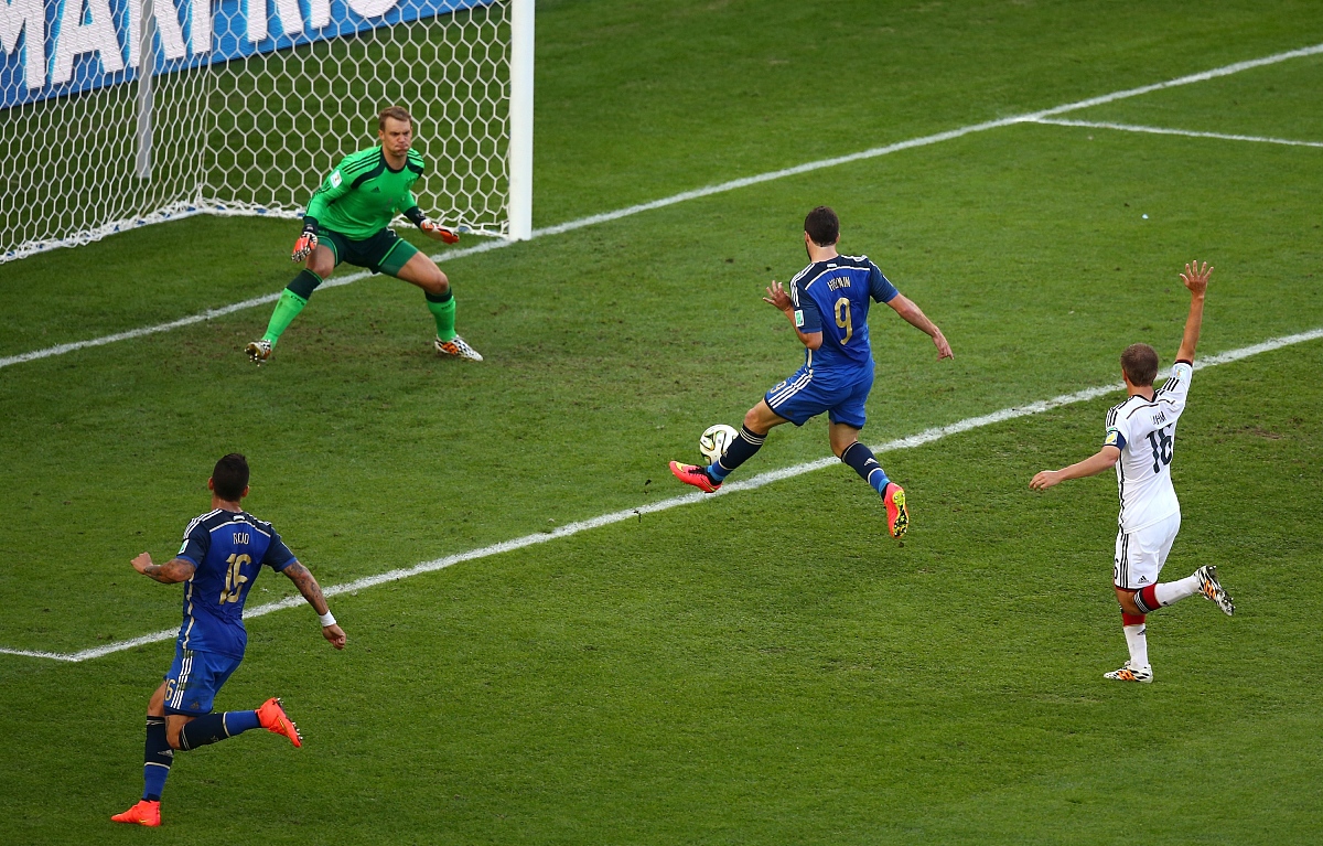 2014年7月13日,巴西里约热内卢马拉卡纳体育场,2014巴西世界杯决赛,德