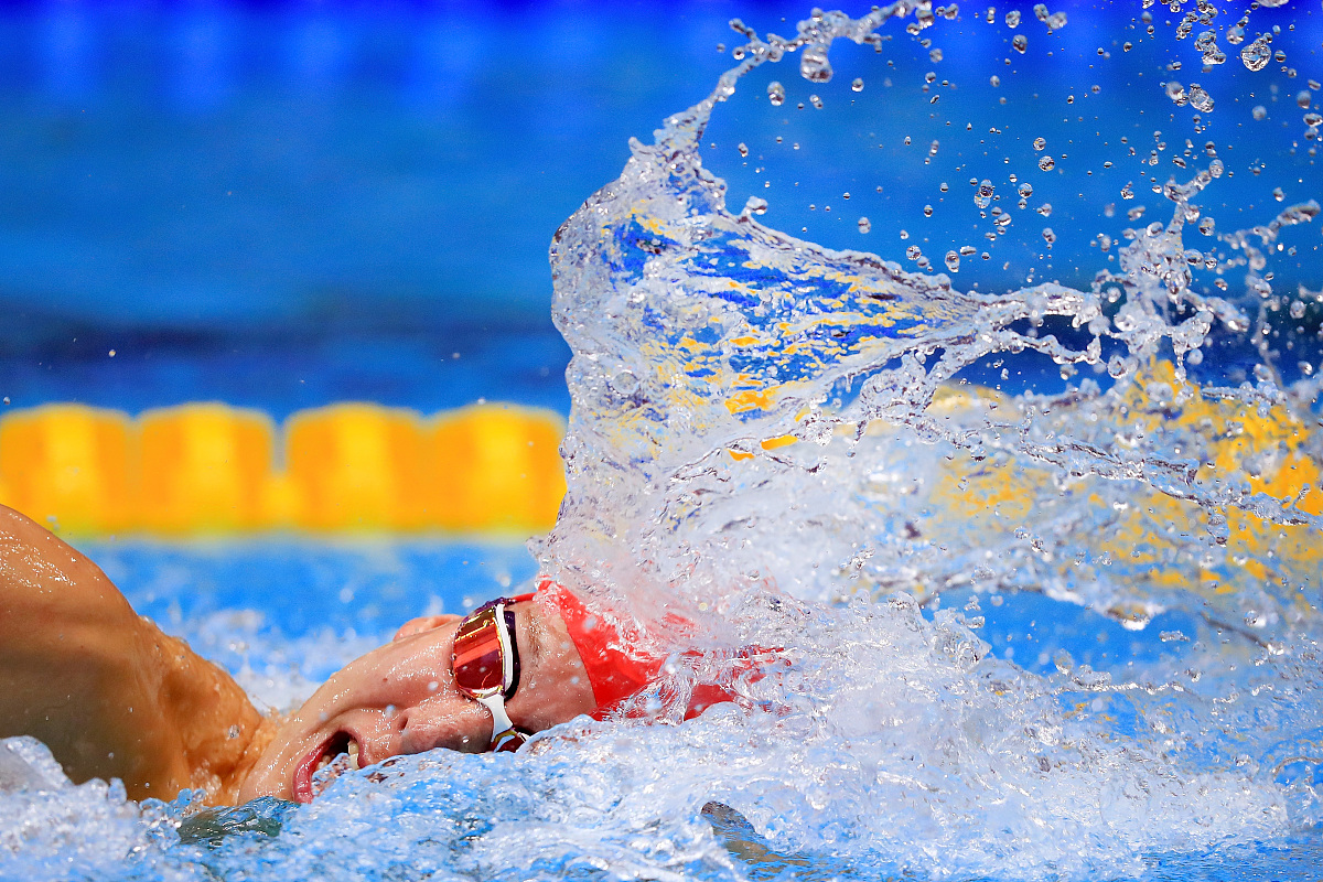 indianapolis, in - june 29:  chase kalisz competes in the men's 