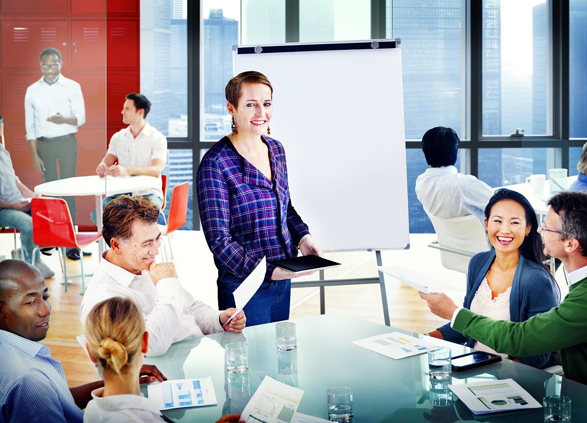 business team cooperation occupation partnership concept