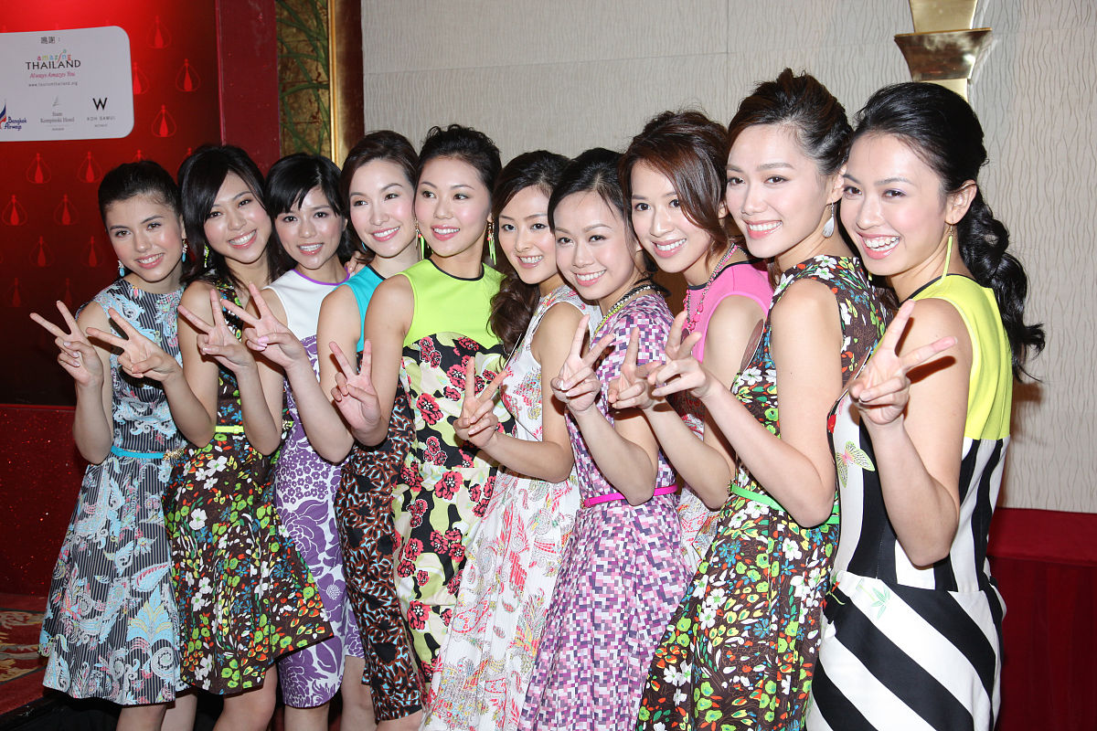 2012年7月23日,香港,港姐泰国外景记者会暨公布第10位决赛佳丽.+++_++