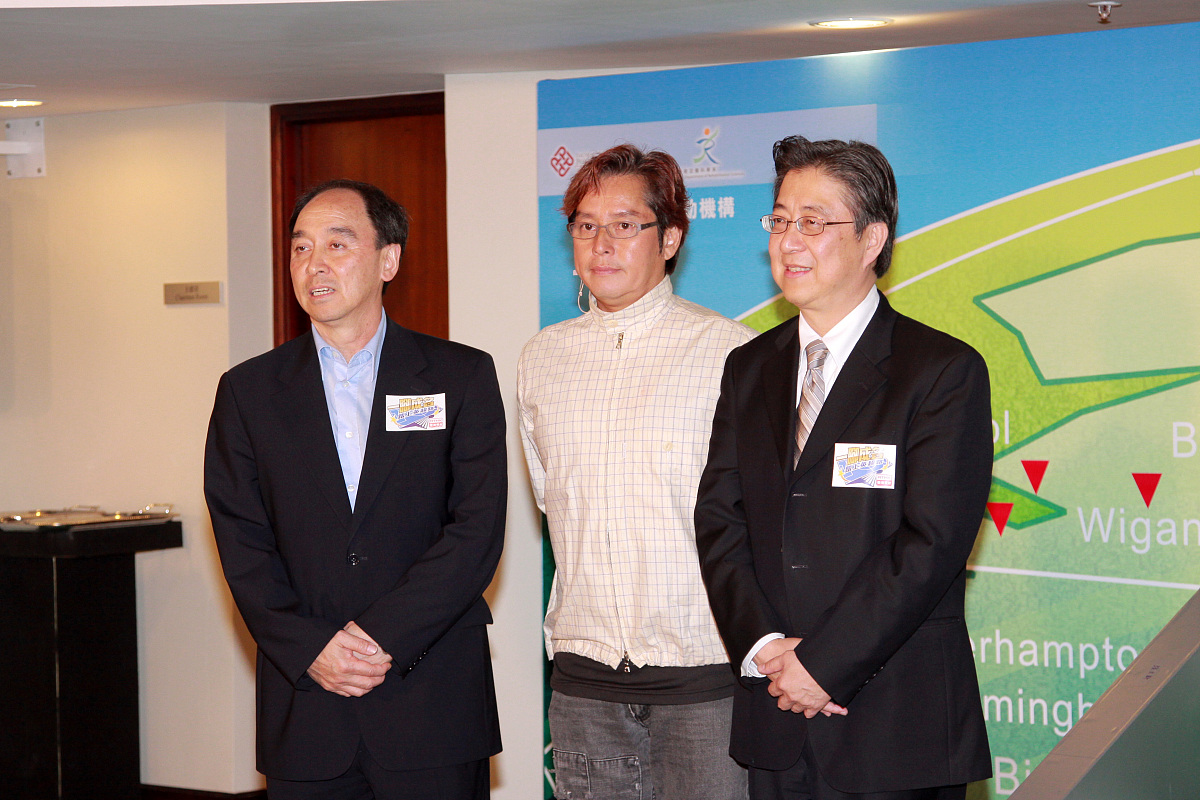 2010年3月30日,香港,香港足球《一脚成名 踏上英超路》公开招募足球精